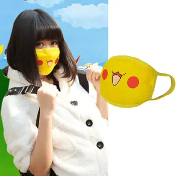 

Unisex Cute Anime Figures Cosplay Mouth Mask Kawaii Cartoon Print Mouth-Muffle