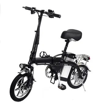 

14 Inch Lithium Battery 2 Wheel 350w Electric Bike Folding Booster Bicycle Electric Bicycle Cycle Foldable Aluminum 40km/h