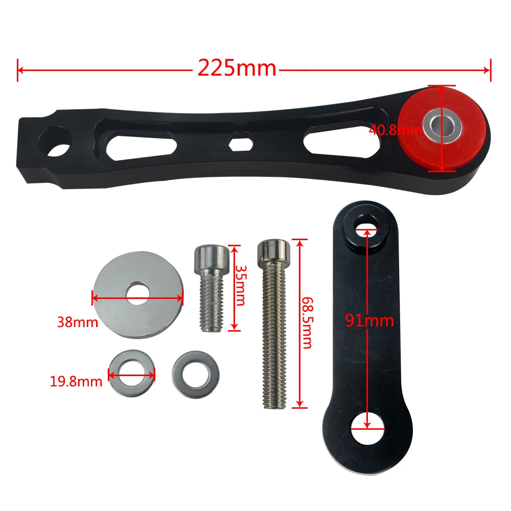 WLR-Pendulum Mount Dog Bone For 05+ Volkswagen Jetta Golf Beetle EOS CC 2.0 2.5 Audi A2 A3 Car Accessories