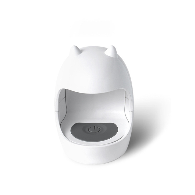 Led Nail Lamp Little Monster Nail Art Lamp Small Portable Non-black Hand Phototherapy Machine Quick-drying Baking Lamp NEW