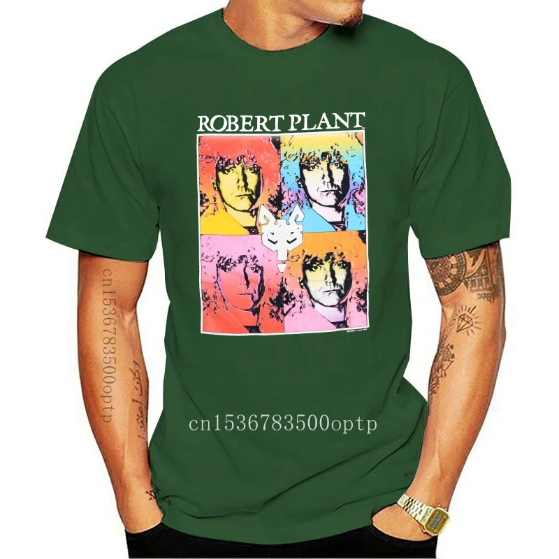 New Robert Plant Shirt Vintage T 1990 Us Tour Concert Reprint Sz S - Xxl Printed Mens Men |
