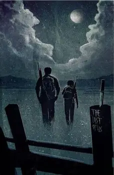 

The Last Of US Hot Game Art Film Print Silk Poster Home Wall Decor 24x36inch