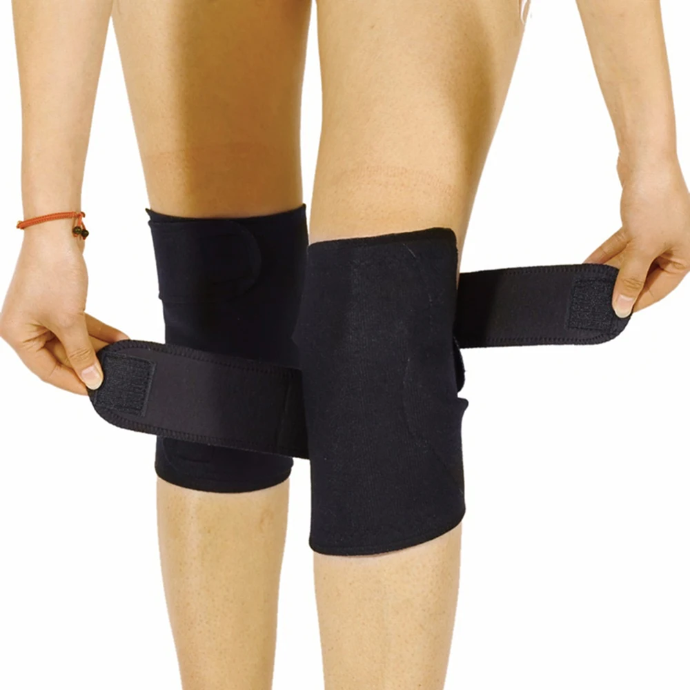 

2 Pcs Self Heating Magnetic Knee Brace Support Pad Thermal Therapy Arthritis Protector Joint Pain Relief and Injury Recovery