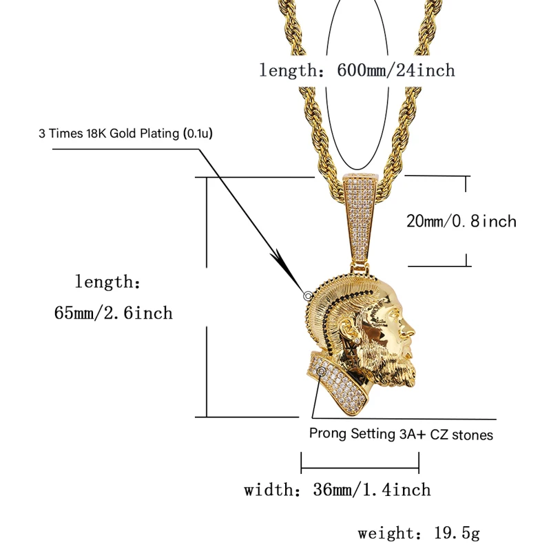TOPGRILLZ R.I.P Nipsey Hussle ожерелье и кулон с теннисная цепочка со Льдом Bling кубический циркон блестящие мужские украшения в стиле хип-хоп