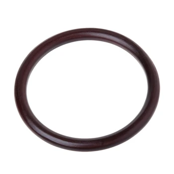 

Round Wooden Handle for Handmade Handbag DIY Tote Purse Frame Making Bag Hanger 62KE