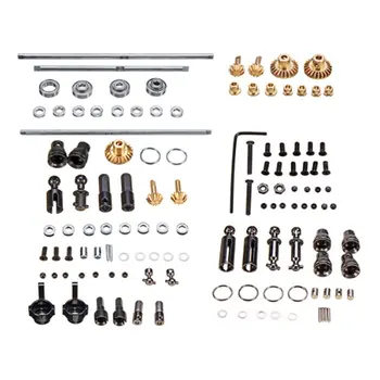 

DIY Parts For WPL 1/16 6WD RC Car Military Truck Upgrade Metal OP Accessory Set Easy to Install Durable