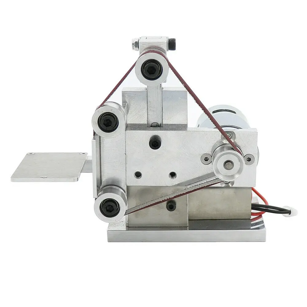

DIY Mini Belt Polishing Grinding Machine Polisher Belt Sander Set Kit DC 12-24V