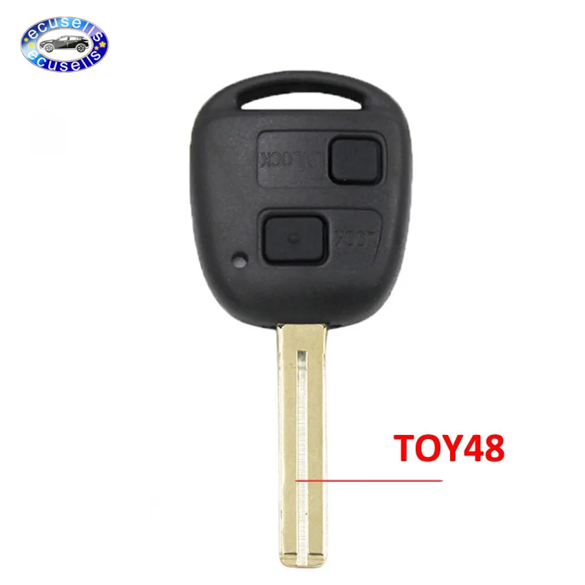 2 Buttons Remote Key Shell Car Case Fob TOY48 (Short) for Lexus | Автомобили и мотоциклы