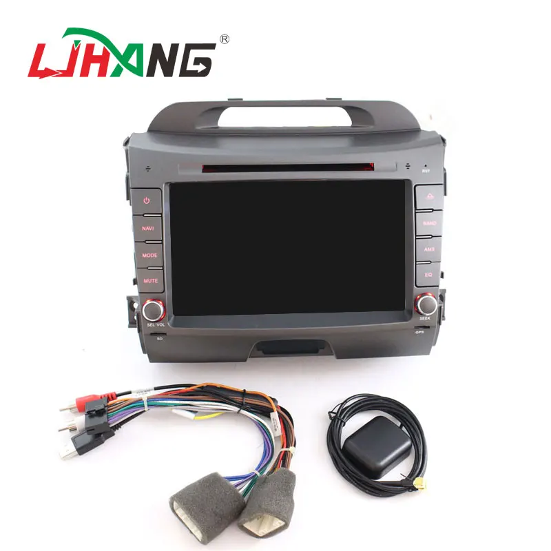 Excellent LJHANG Car DVD Multimedia Player Android 9.0 For Kia sportage 2010 2011 2012 2013 2014 2015 GPS WIFI 2 Din Car Radio Stereo Auto 3