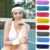 1шт Оголовье Женщины/Мужчины Хлопок Пот Sweatband Оголовье Йога Тренажерный Зал Стрейч Головная повязка Для Спорта эластичность Пот Полосы Спортивная Безопасность
