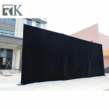 Сверхмощный Полюс трубы и драпировка сценический фон события украшения занавес барьер