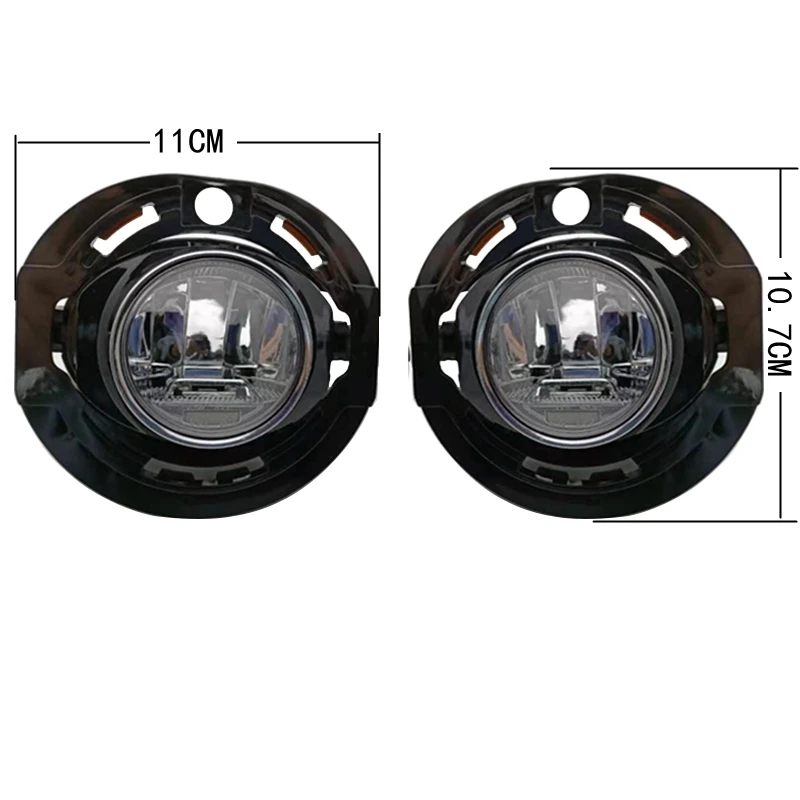 2018 Jeep Compass Fog Lights LED Fog Lights Pair For 2015-2019 Dodge Charger  & 2014-2016 Jeep Grand Cherokee - DOT Certified, Black Housing 2015  Chrysler 200 Fog Lights