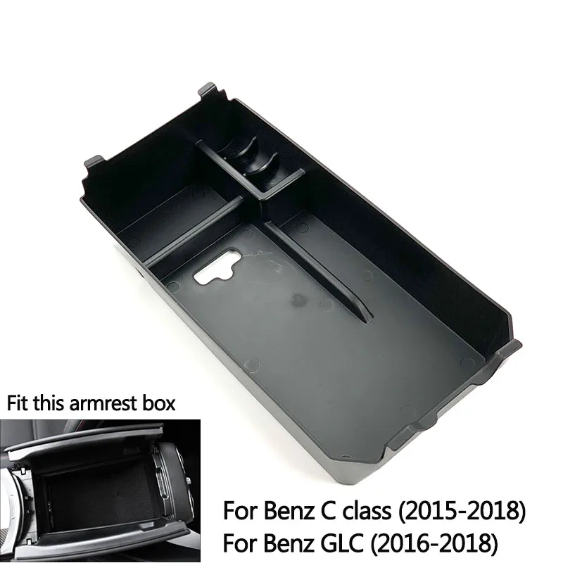 

Car Styling Accessories Central Armrest box For Mercedes Benz A B C E class CLS GLA CLA GLK GLC M/GLE/GL/GLS-Class