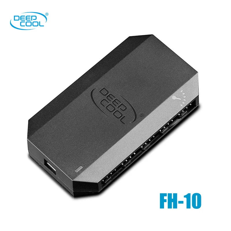 DEEPCOOL Вентилятор охлаждения концентратор сплиттер кабель от 1 до 10 4pin ШИМ FH-10