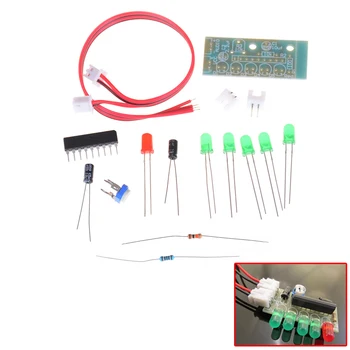 

1Set DIY Voltage 3.5 V--12V KA2284 5pcs LED Audio Level Indicator Kit Electronic Production Suite Level Indicator Module