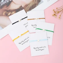 G. YCX Модный золотой браслет в форме сердца, очаровательный регулируемый плетеный браслет, ювелирные изделия ручной работы, браслеты дружбы, парные подарки