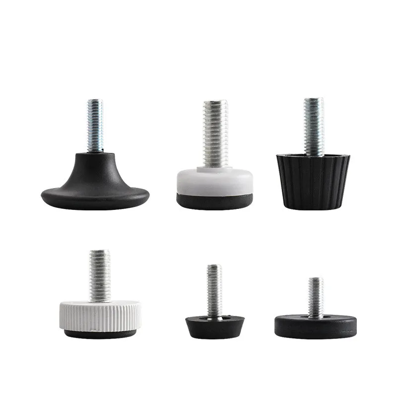 4PCS Furniture Adjustable Bolt Support Feet Floor Protector Foot Cups Anti-slip Base Table Cabinet Leg Pad Furniture Accessories