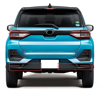 

For Toyota Raize A200 2020 2021 ABS Chrome Rear Boot Trunk Lid Molding Cover Protect Trim Car Exterior Accessories