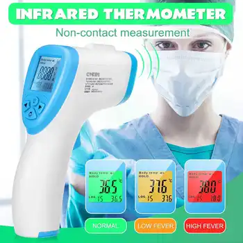 

Contactless Digital Non Contact Infrared Forehead Thermometer Baby Care for Room Water Medical Pacifier Fever Body for Kid Adult