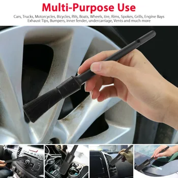 

For Wheel Clean Detailing Brush 5pcs/Set Car Kit Vehicle Auto High Quality