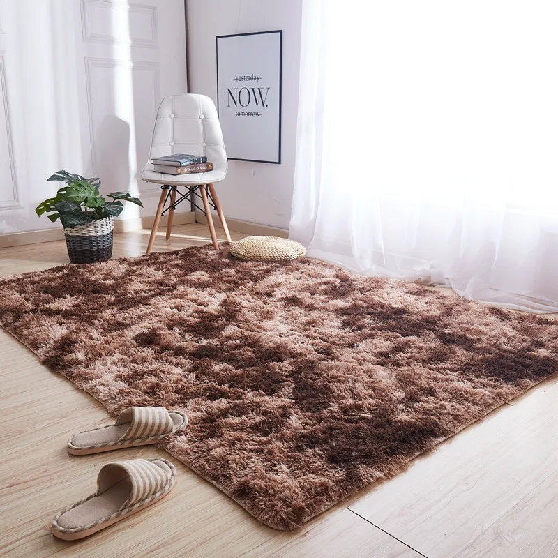 Motley Plush Fluffy Carpets For Living Room Soft Shaggy Rug Home Large Carpet Bedroom Sofa Hallway Corridor Rugs Floor Sofa Mat