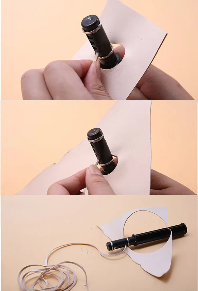 DIY кожаный инструмент вращающийся с резиновым покрытием резак для проводов кожаный ремешок кожаный резак для веревки производители оптом