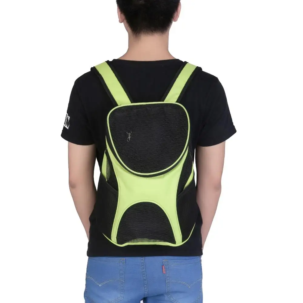 Yosoo Pet Carrier Премиум путешествия открытый сетчатый рюкзак сумка аксессуар зеленый