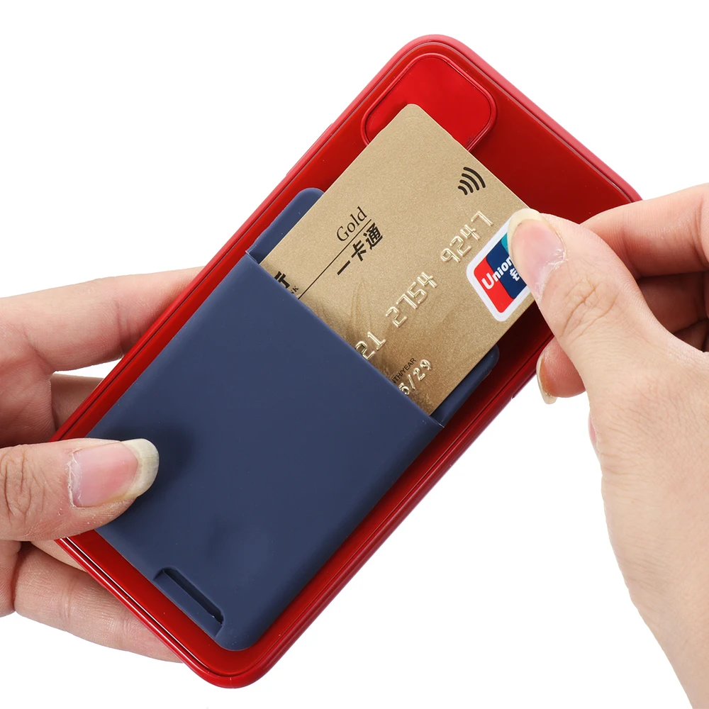 Wallet Card Holder Credit Card Wallet Credit Card Holder Card Holder Card Wallet Card Sleeve ID Card Case Business Card Holder Card Sleeves ID Card Holder Document Card Wallet Wallet Card Bag Universal Self-Adhesive Sticker Card Sleeves Phone Wallet Case Stick On