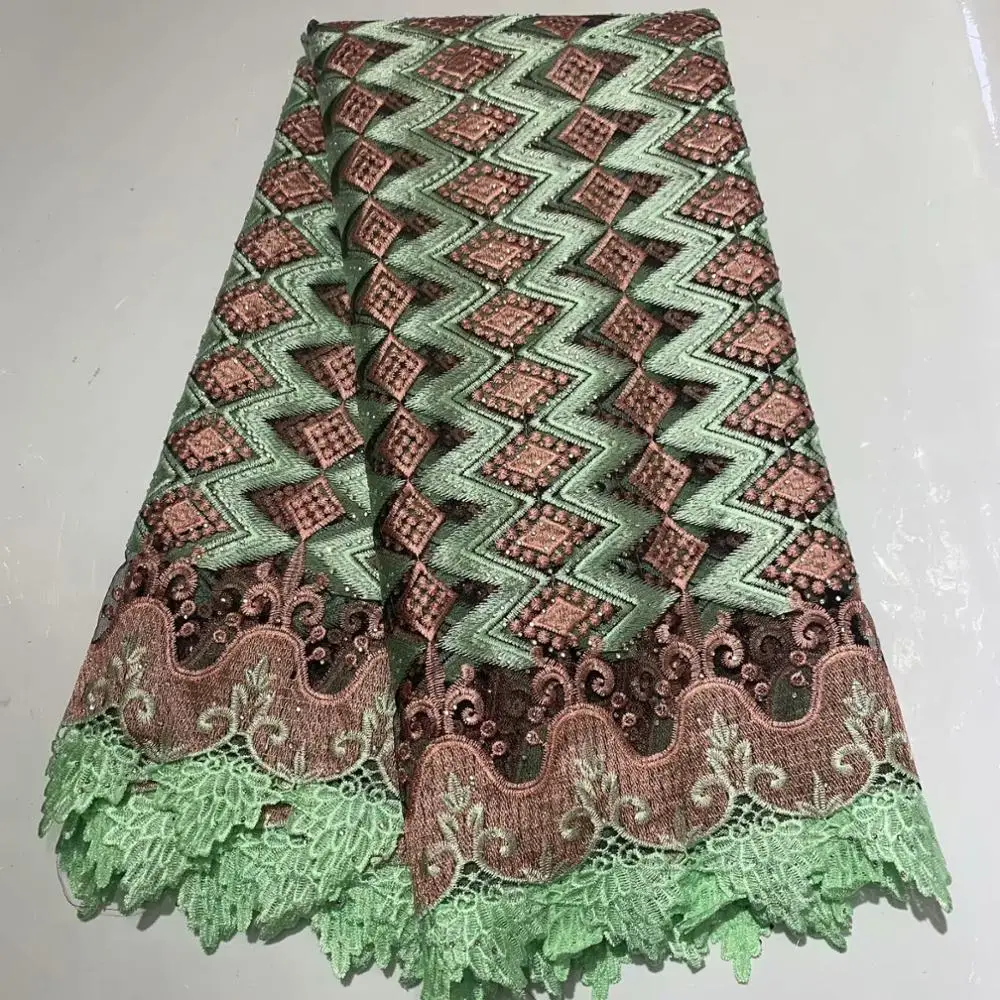 Африканская кружевная ткань высокое качество с каменной вышивкой кружевная ткань для женщин французская Сетка кружевная ткань LJB2-3