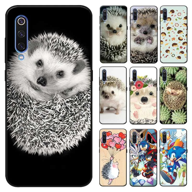 hedgehog Cute animal cartoon phone case for samsung galaxy note 8 9 10 pro plus Soft silicone Cover | Мобильные телефоны и