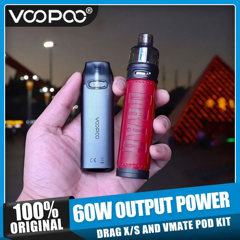 Descuento VOOPOO-vaporizador de cigarrillo electrónico DRAG X / DRAG S y VMATE Pod, caja de regalo limitada, Cartucho de 4,5 ml PnP-VM6 Vm5 AjXNeOGZ8y9