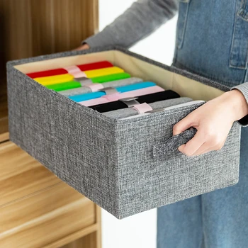 

1 Pc Desktop Storage Basket Clothes Organizers Drawer Type Cloth Storage Box Closet Organizer Home Storage Box