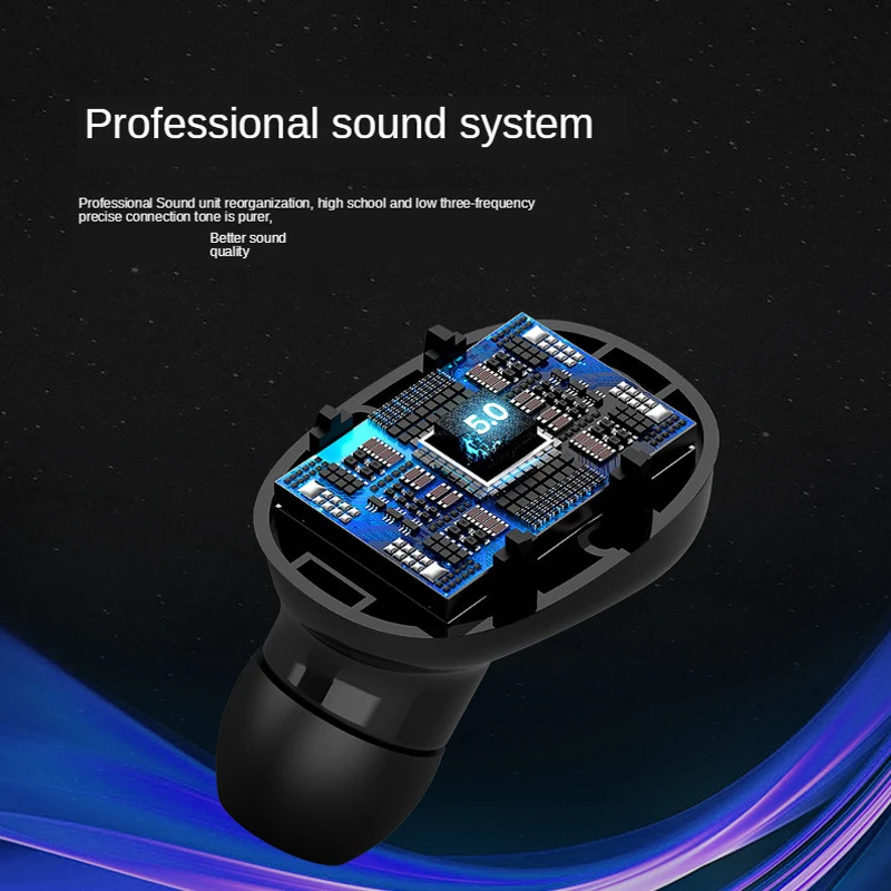 Беспроводные наушники FOOVDO Bluetooth с шумоподавлением TWS гарнитура музыкальные
