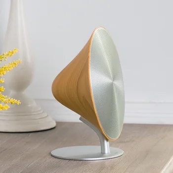 

REMAX-WK Tide brand M23 Bluetooth speaker desktop indoor woodgrain wireless audio smart touch subwoofer bookshelf speaker