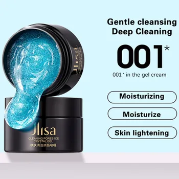 

Face Cleaning Ice Crystal Cleansing Gel Deep Cleansing Balance Oils Gently Repair Pores random Delivery