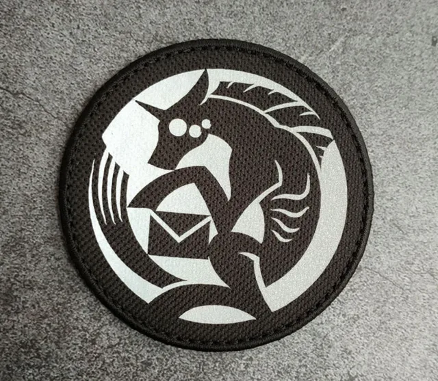 SCP Foundation Mobile Task Force Logo Reflective Badge Morale