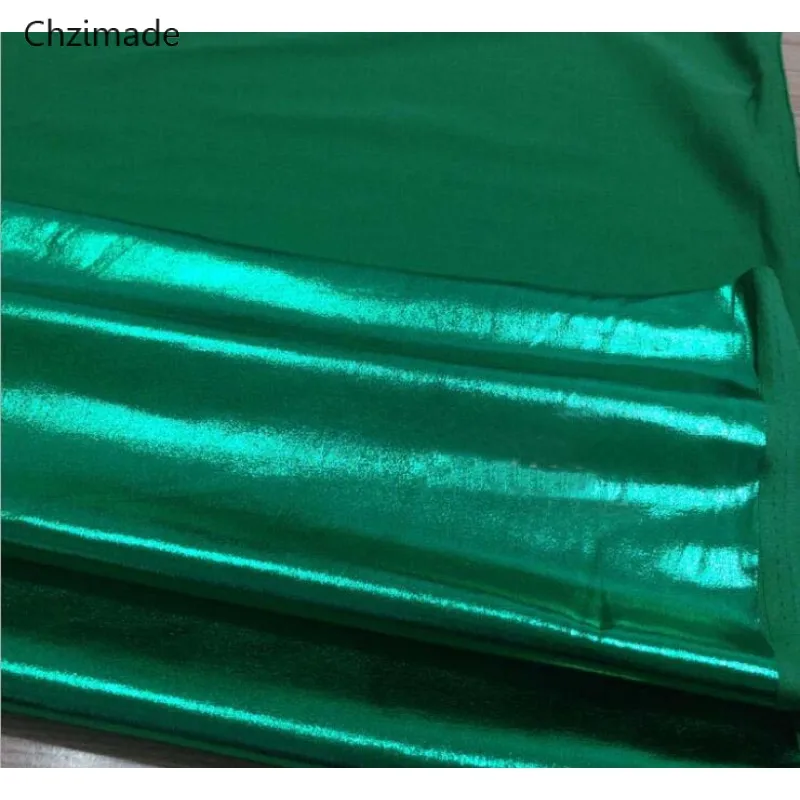 Lychee жизни 150x50 см Блестящий спандекс ткань для специального Свадебный костюм ткань, сделай сам, костюм для сцены, косплея платье; Прошитые вручную