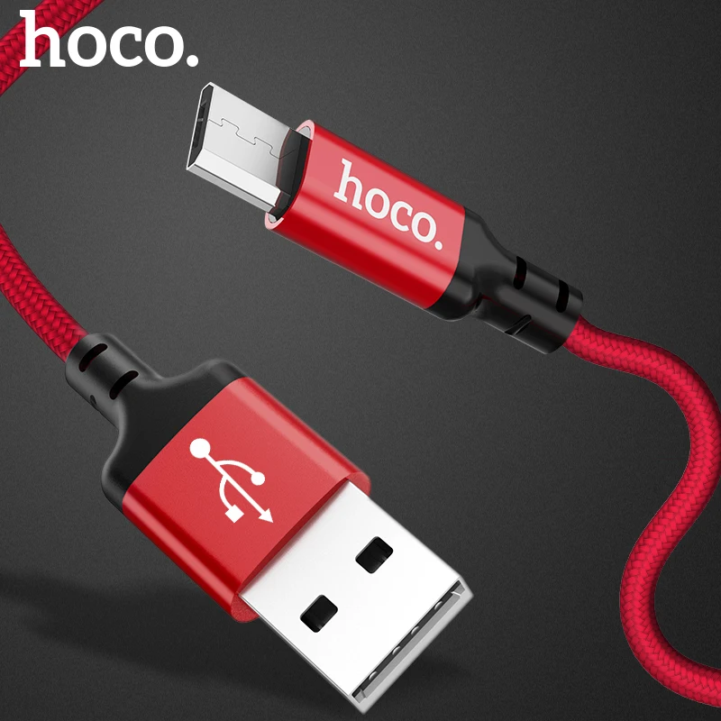 HOCO Оригинальный Micro USB кабель 2 м 1 5V2A быстрое зарядное устройство для передачи