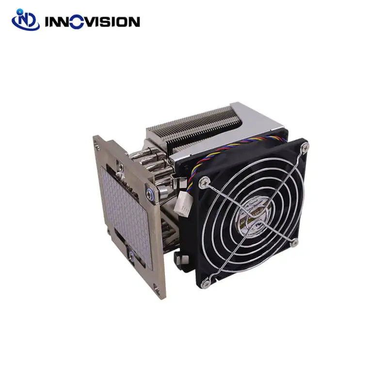 Ativo Servidor Dissipador de Calor 3647 Quadrado com Heatpipe Servidor Cpu Cooler com 9025 mm Bastante Ventiladores de Refrigeração 4u - Imagem 3