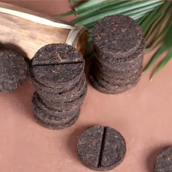 

200g Wu Liang Mini Cake Ripe Cooked Health Care for Weight Loss