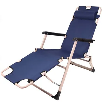 

For Sell Fold Office Nap Bed Chair 8 Gear Adjustable Comfortable Chaise Lounge Chair Outdoor Sturdy Recliner No Need Install