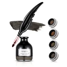 Воздушная подушка крем-краска для бровей водостойкий макияж для глаз стойкий карандаш для увеличения бровей Макияж бровей формирующий гель+ кисть для бровей