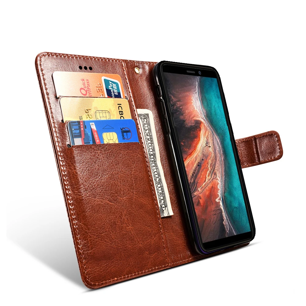 Для Ulefone P6000 Plus Чехол подставка стиль PU кожаный флип силиконовый чехол для Ulefone P6000 Plus телефон кошелек Капа сумка 6,0"