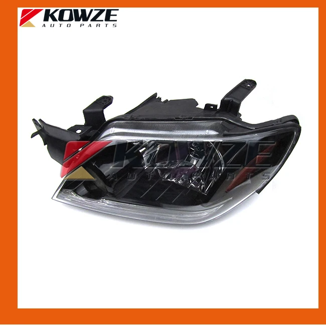 2PCS Head Lamp Light Headlamp For Mitsubishi