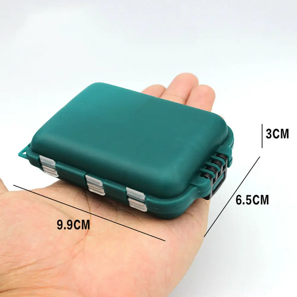 

10 Compartments Fishing Accessories Organizer Container Waterproof Storage Box