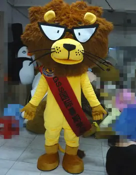

Lion Mascot Costume Suits Cosplay Party Game Dress Outfits Clothing Advertising Promotion Carnival Halloween Fursuit