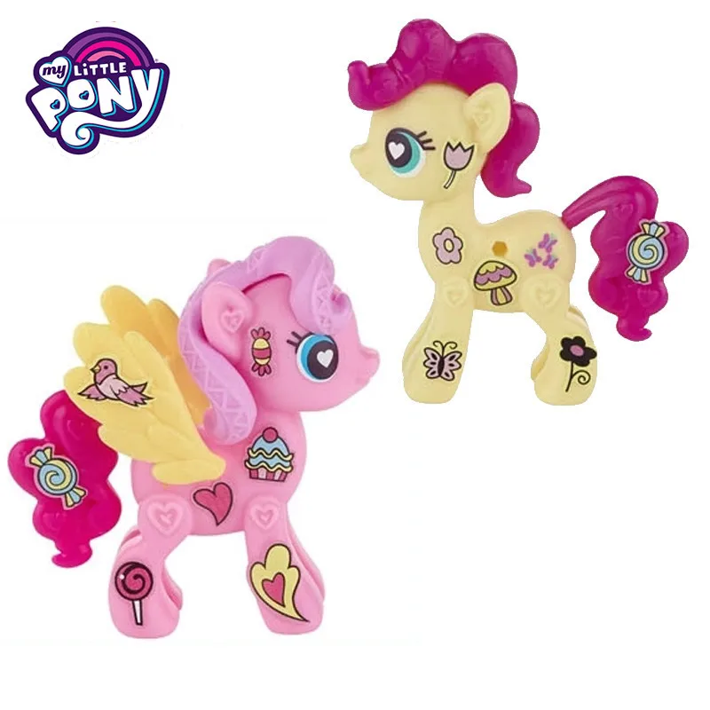 

Hasbro My Little Pony Anime Figures POP Rainbow Pony Series Scene Dolls Set Girl Toys birthday Gifts Friendship Magic Pony