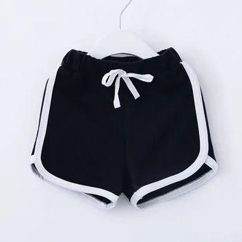 

Summer Children Casual Shorts Pants Boy Girl Candy Colors Sports Shorts Elastic Waist Pants Clothes For Kids Children #1218