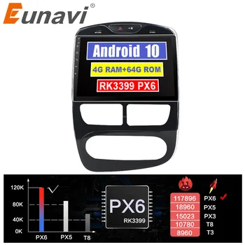 

Eunavi Android Car Radio For Renault Clio 2013-2015 Automatic Multimedia Video Audio Player GPS Navigation HD Screen DSP 4G WIFI