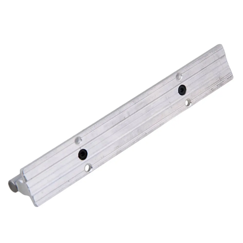 

SBR10 Silver L200mm Linear Bearing Rail Guide Aluminum & Steel with 10mm Dia Shaft for CNC Machine